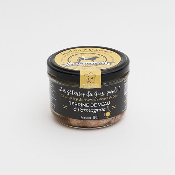 TERRINE DE VEAU à l'armagnac