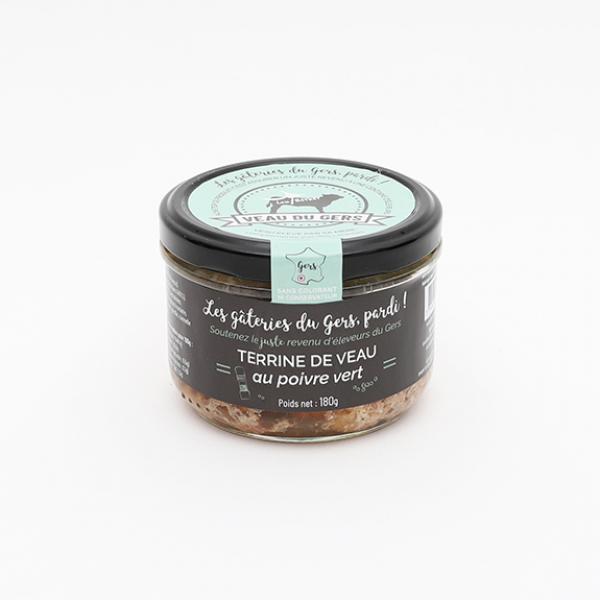 TERRINE DE VEAU au poivre vert